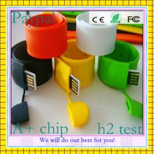 Full Capacity Pen Drive USB Slap Bracelet (GC-W13)